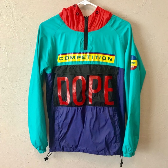 dope windbreaker jackets